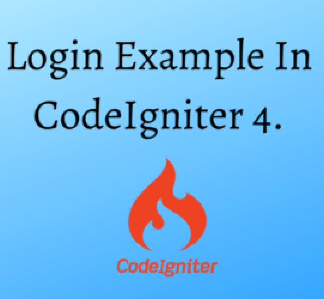 Codeigniter 4 - Ví dụ về Đăng nhập và Đăng ký