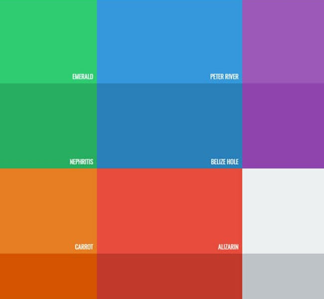 Màu sắc thường dùng trong thiết kế website Cần Thơ