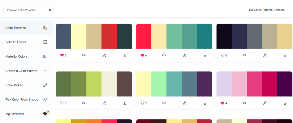 Màu sắc thường dùng khi thiết kế website cần thơ